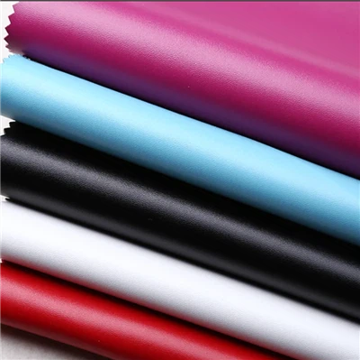 Hot Sale Zacht Pu-gecoat microfiber Pu-leer voor het maken van schoenen Kunstmatig PU-synthetisch leer