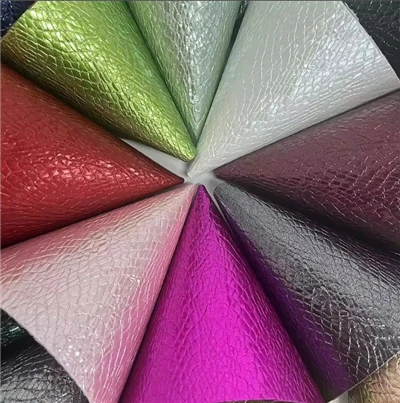 Anti White Gas Luxe Kunstmatige Glitter Metallic Slang PU Leer Voor Handtassen