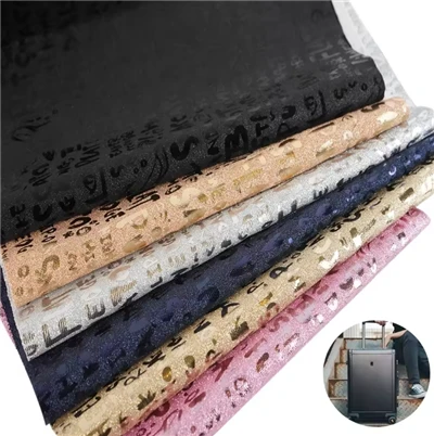 Merken Glitter Pu-leer met reflecterend geschikt