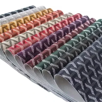 Bedrukt Faux Vegan Sofa Kunstmatig Synthetisch Leer Materiaal Stof Voor Voering Meubels Tassen